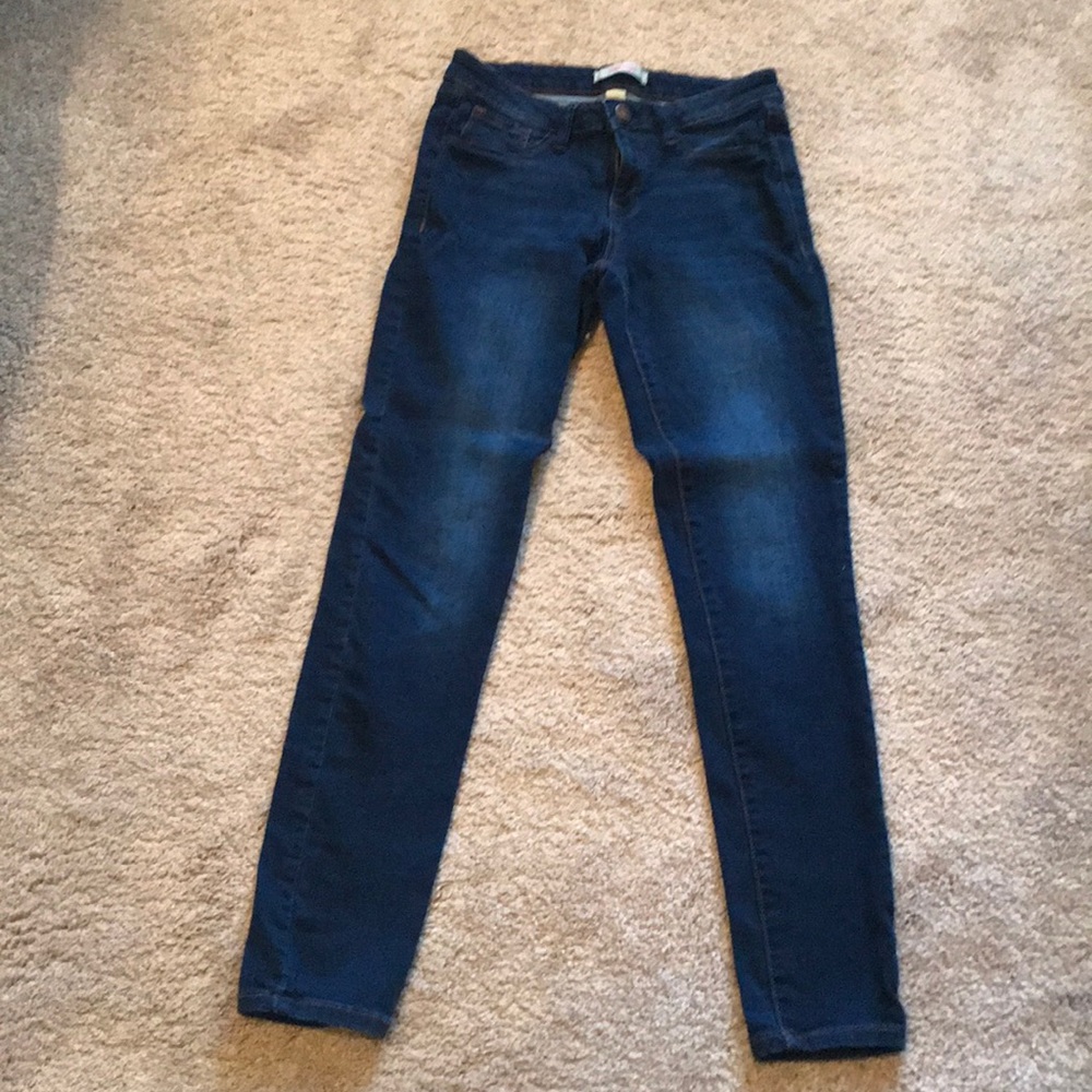 refuge dark blue jeans
